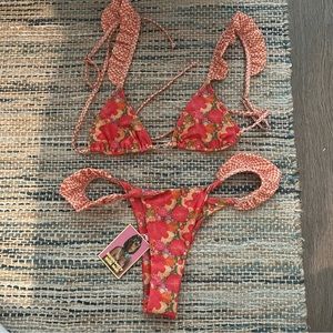Strawberry Milk Mob Citrus Kiss Bikini SIZE SMALL